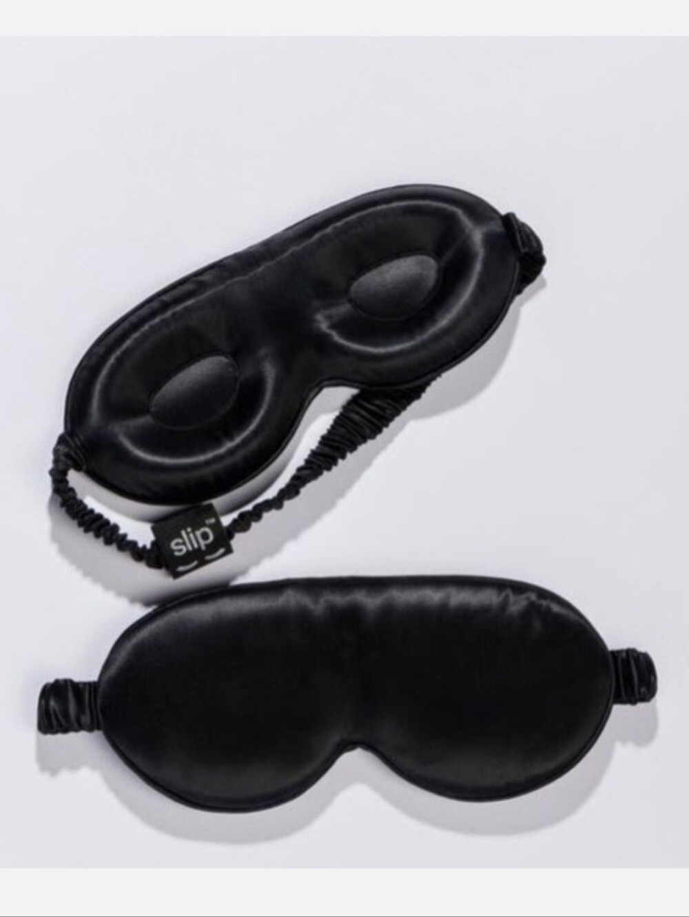 slip Black Lash-Protect Sleep Mask 100% silk. - Picture 7 of 9